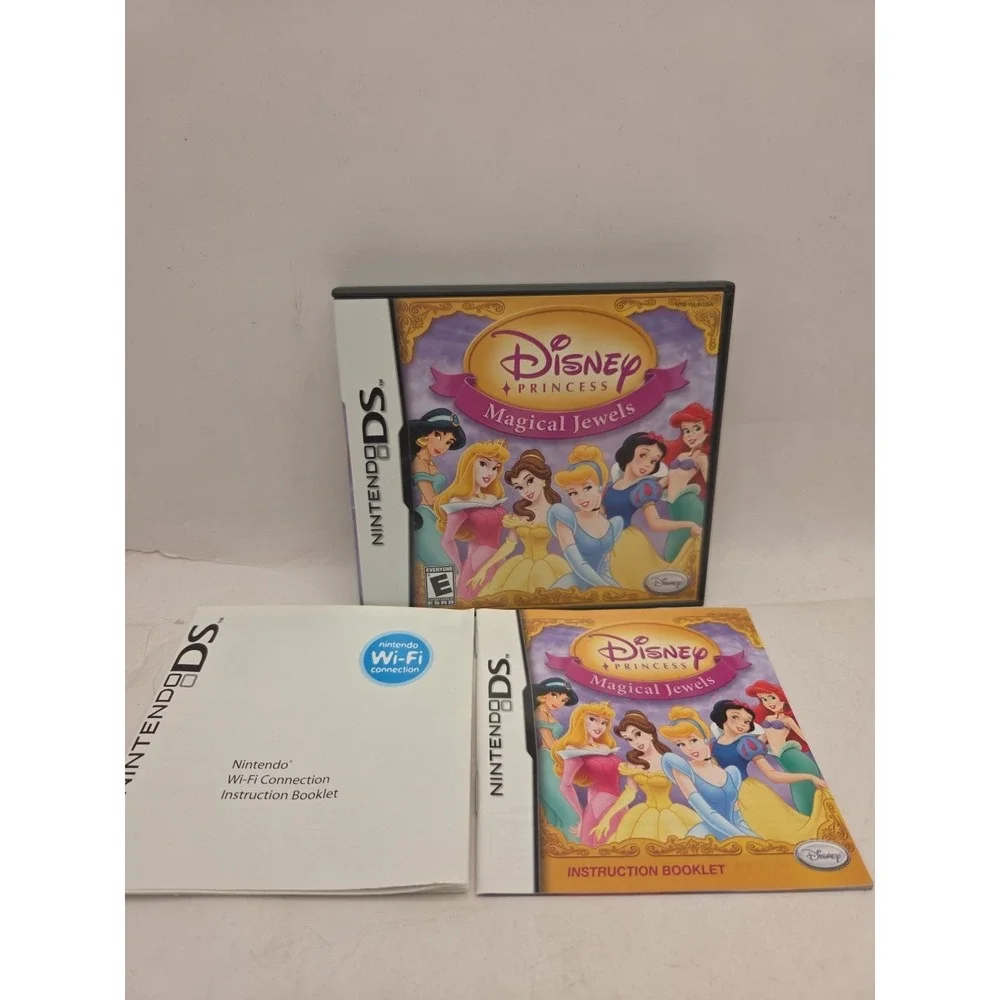 Disney Princess: Magical Jewels (Nintendo DS, 2007) Case And Manual No Game